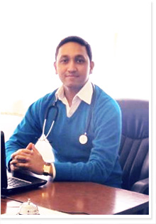 Dr. Mangesh Mudgal, resident Ayurvedic doctor at the clinic, moved back to India in 2016
