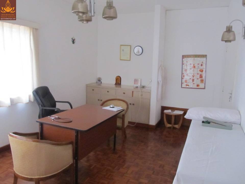The consultation room, where the first appointment takes place